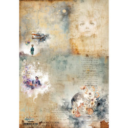 Papel de Arroz A4 Alchemy of Art Numero 1 Between