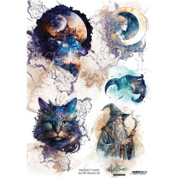 Papel de Arroz A4 Alchemy of Art Numero 1 Legends of the Magic