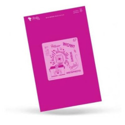 Stencil Amelie Camara de fotos 13x13 cms.