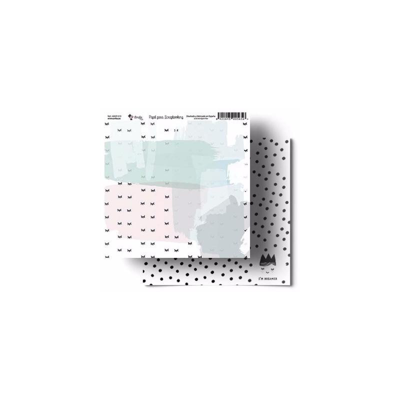 Papel Scrap 30x30 Amelie 019