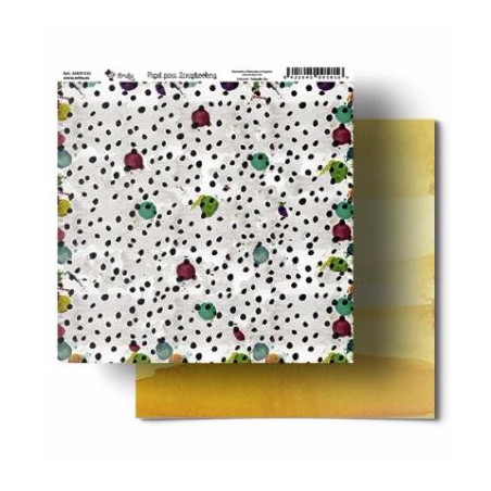 Papel Scrap 30x30 Amelie 035