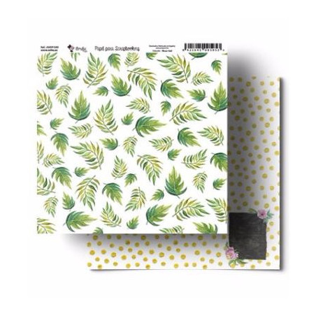 Papel Scrap 30x30 Amelie 049