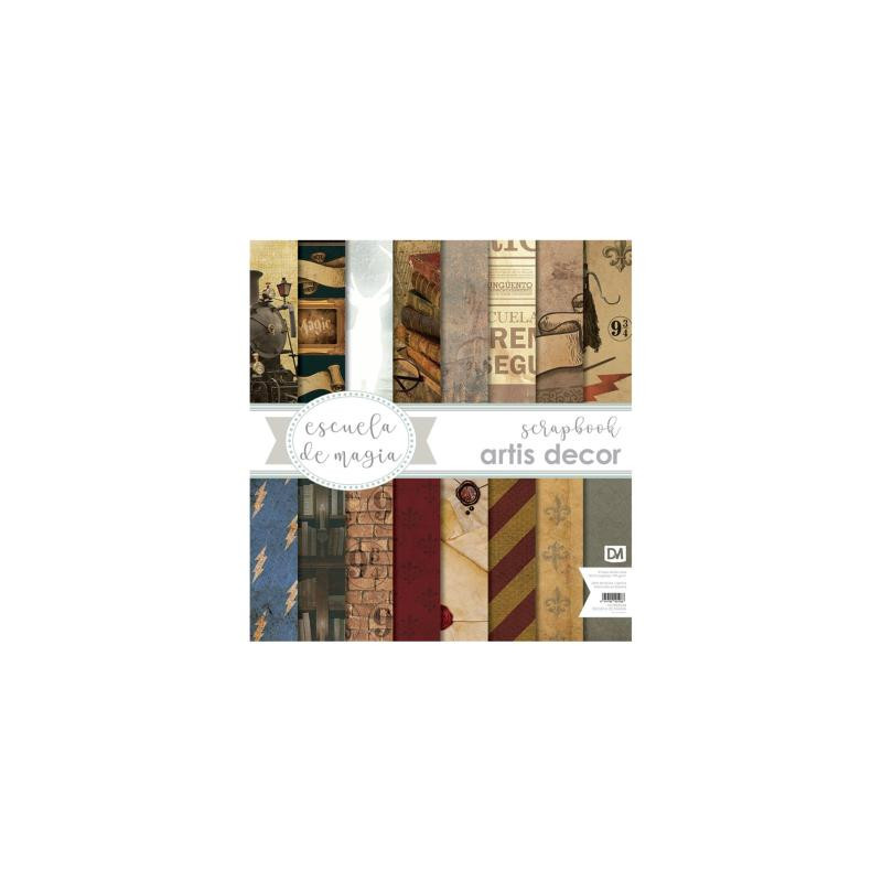 Stack papeles 30x30 Harry Potter- Escuela de Magia Stack papeles 30x30 Harry Potter- Escuela de Magia