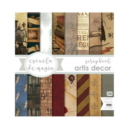 Stack papeles 30x30 Harry Potter- Escuela de Magia