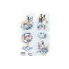 Papel de Arroz A4 Alchemy of Art Numero 2 In frosty Colors