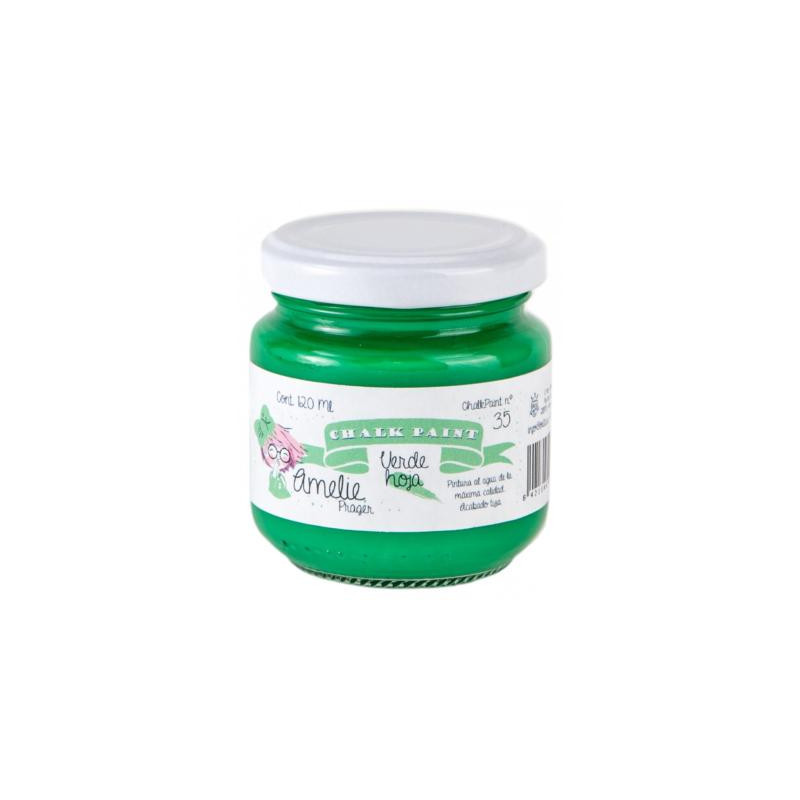 AMELIE CHALKPAINT 35 VERDE HOJA - 120 ML