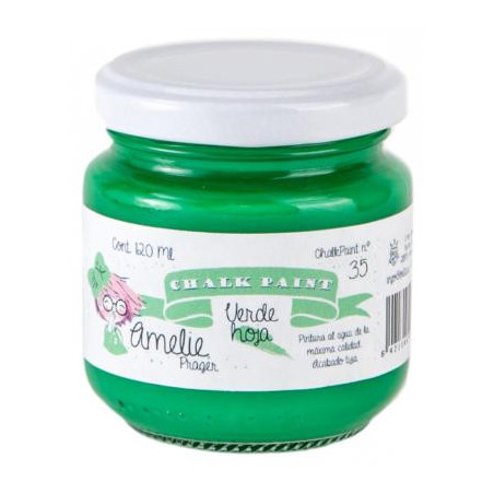 AMELIE CHALKPAINT 35 VERDE HOJA - 120 ML