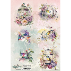 Papel de Arroz A4 Alchemy of Art Numero 6 Soul of Spring