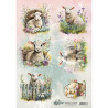 Papel de Arroz A4 Alchemy of Art Numero7 Soul of Spring
