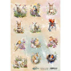 Papel de Arroz A4 Alchemy of Art Numero 8 Soul of Spring