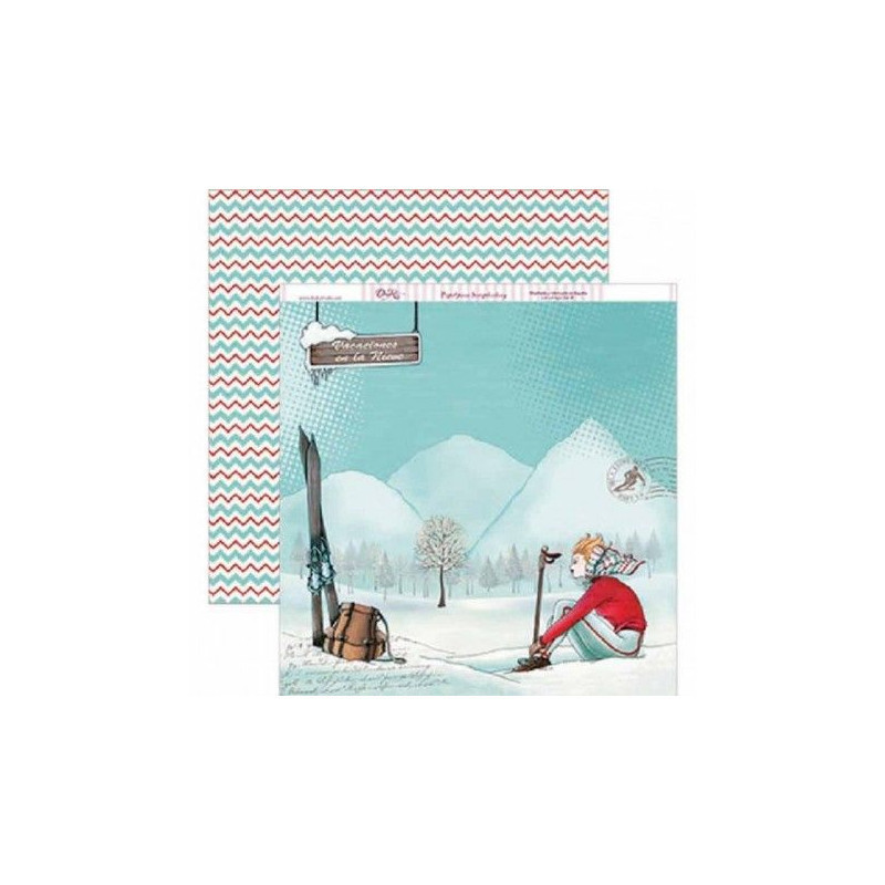 Hoja Scrap Dayka 30x30 cms. Hoja Scrap Dayka 30x30 cms.