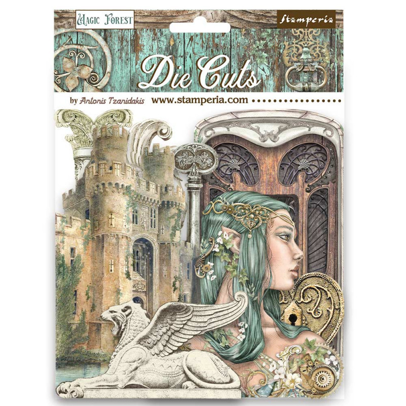 Die Cuts surtidos - Magic Forest Stamperia