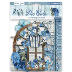 Die Cuts surtidos -Blue land Stamperia