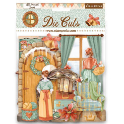 Die Cuts surtidos -All Around Christmas Stamperia