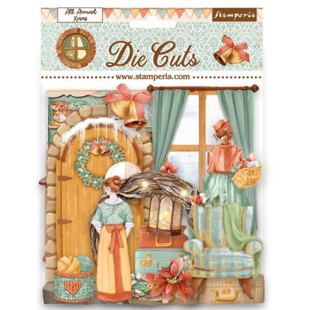 Die Cuts surtidos -All Around Christmas Stamperia