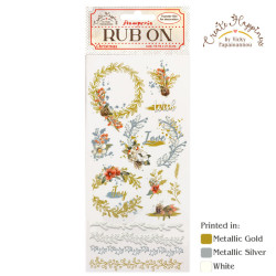 Rub-on Stamperia 1.16x21.6 cms. Christmas Guirnalda