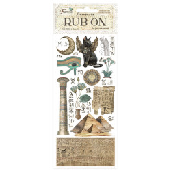 Rub-on Stamperia 10x21 cms. Fortune Egipto