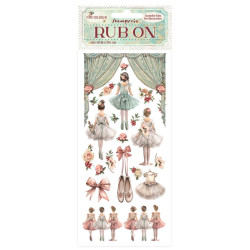 Rub-on Stamperia 10x21 cms. The Nutcracker ballet