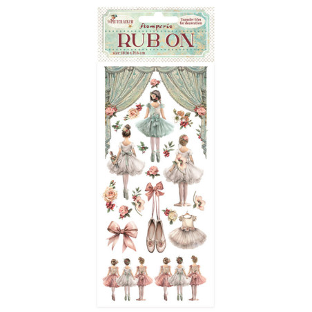 Rub-on Stamperia 10x21 cms. The Nutcracker ballet