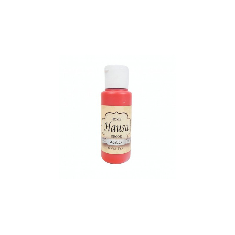 HAUSA ACRÍLICA 22 ÓXIDO ROJO - 60 ML