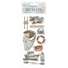 Rub-on Stamperia 10x21 cms. Silent Sea Barco