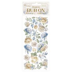 Rub-on Stamperia 10x21 cms. Timeless Flores