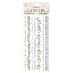 Rub-on Stamperia 10x21 cms. Timeless Rayas