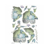 Papel de Arroz A-3 Stamperia Lady Green