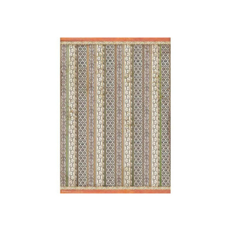 Papel de Arroz A-3 Stamperia Amazonía textura tribal