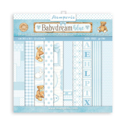 Colección Baby Dream Blue Stamperia 30 x30