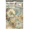 Kit 8 Papeles Arroz A-6 Stamperia Fondos Sir Vagabond in Fantasy