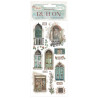 Rub-on Stamperia 10.16x21.6 cms. Venice City of Art Puertas y Ventanas