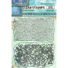 Sello Acrílico 14x18 cms. Stamperia Songs of the sea doble textura