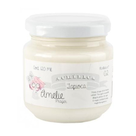 AMELIE ACRÍLICA 02 TAPIOCA - 120 ML