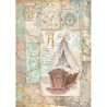 Papel arroz A4  Sleeping beauty cuna - Stamperia