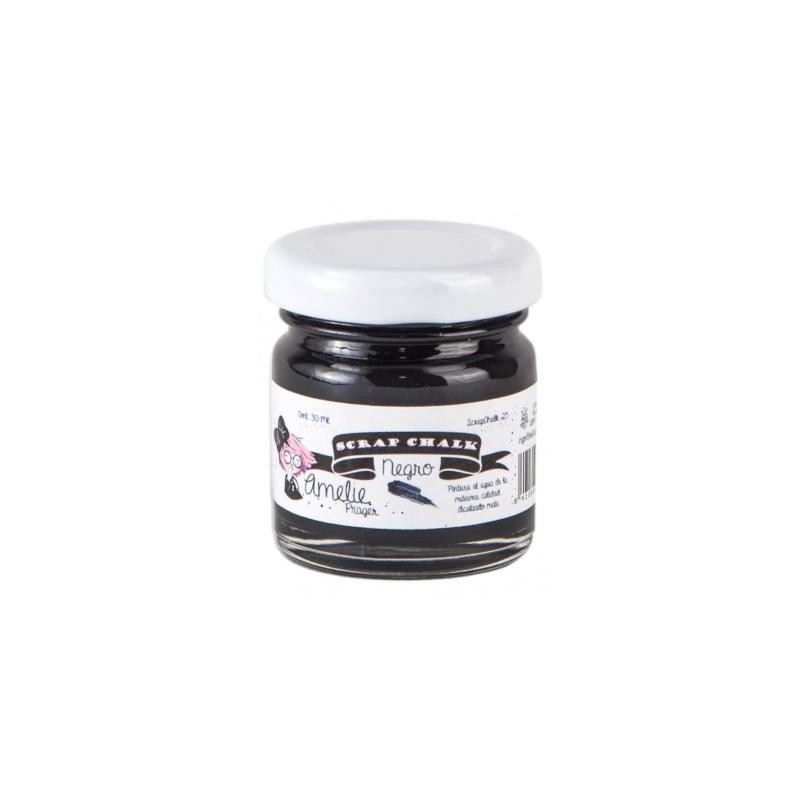 AMELIE SCRAP CHALK 25 NEGRO - 30 ML