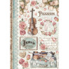 Papel de Arroz Passion Music Stamperia A-4