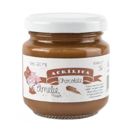 AMELIE ACRÍLICA 36 CHOCOLATE - 120 ML