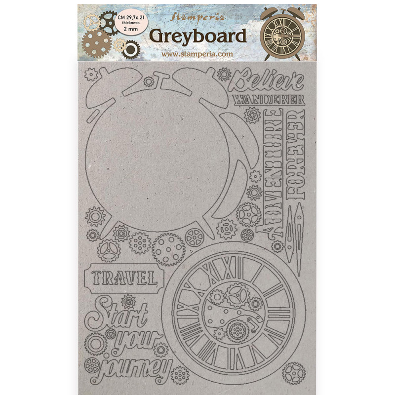 Greyboard A4 2 mm Stamperia Lady Vagabond