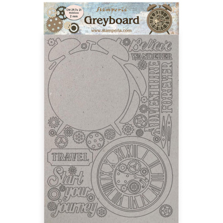 Greyboard A4 2 mm Stamperia Lady Vagabond