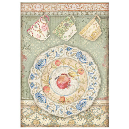 Papel de Arroz Casa Granada Stamperia A-4