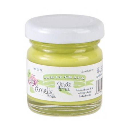 AMELIE SCRAP CHALK 34 VERDE LIMA - 30 ML