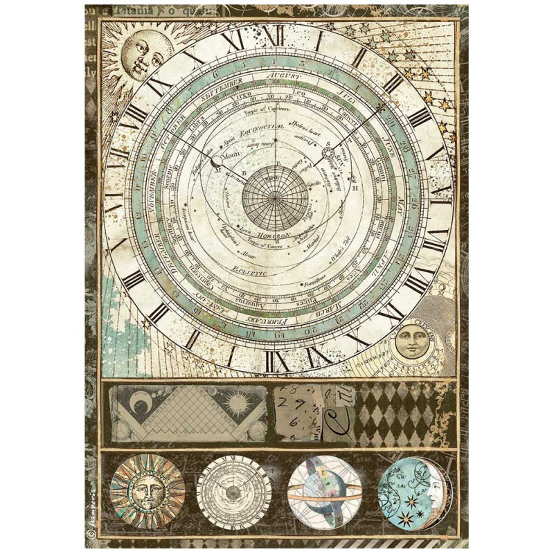 Papel de Arroz Alchemy  Stamperia A-4