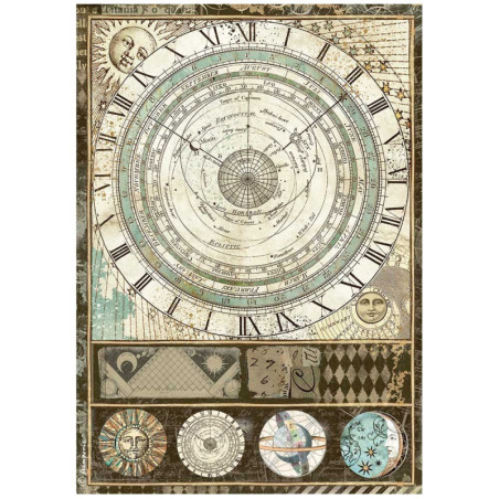 Papel de Arroz Alchemy  Stamperia A-4