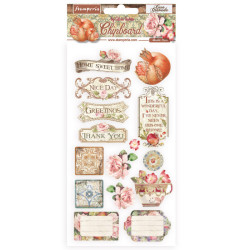 Chipboard cm 15x30 Stamperia Casa Granada