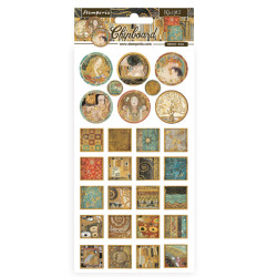 Chipboard cm 15x30 Stamperia Klimt