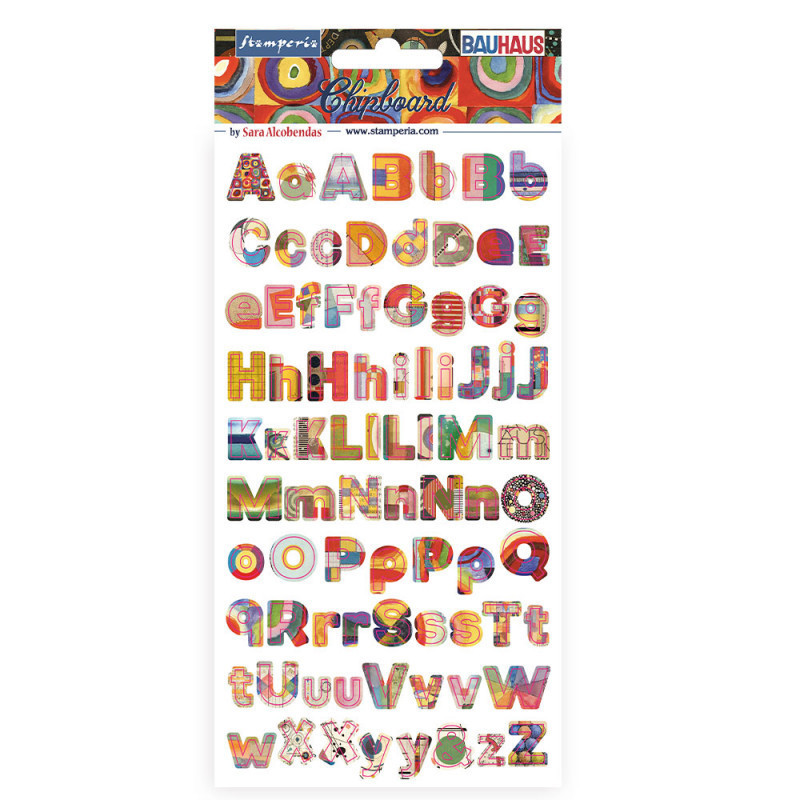 Chipboard cm 15x30 Stamperia Bauhaus
