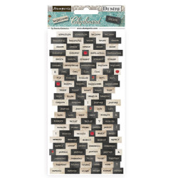 Chipboard cm 15x30 Stamperia Desire