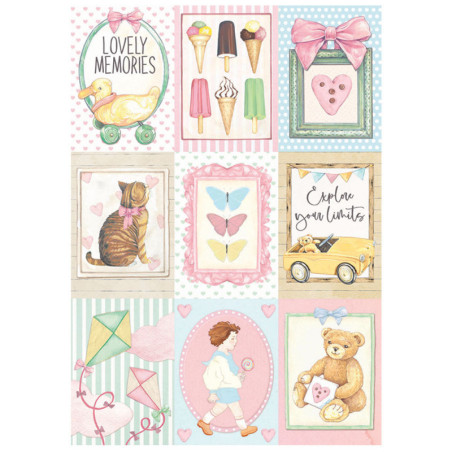 Papel de Arroz DayDream Stamperia A-4