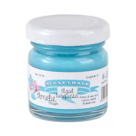 AMELIE SCRAP CHALK 39 AZUL TURQUESA - 30 ML